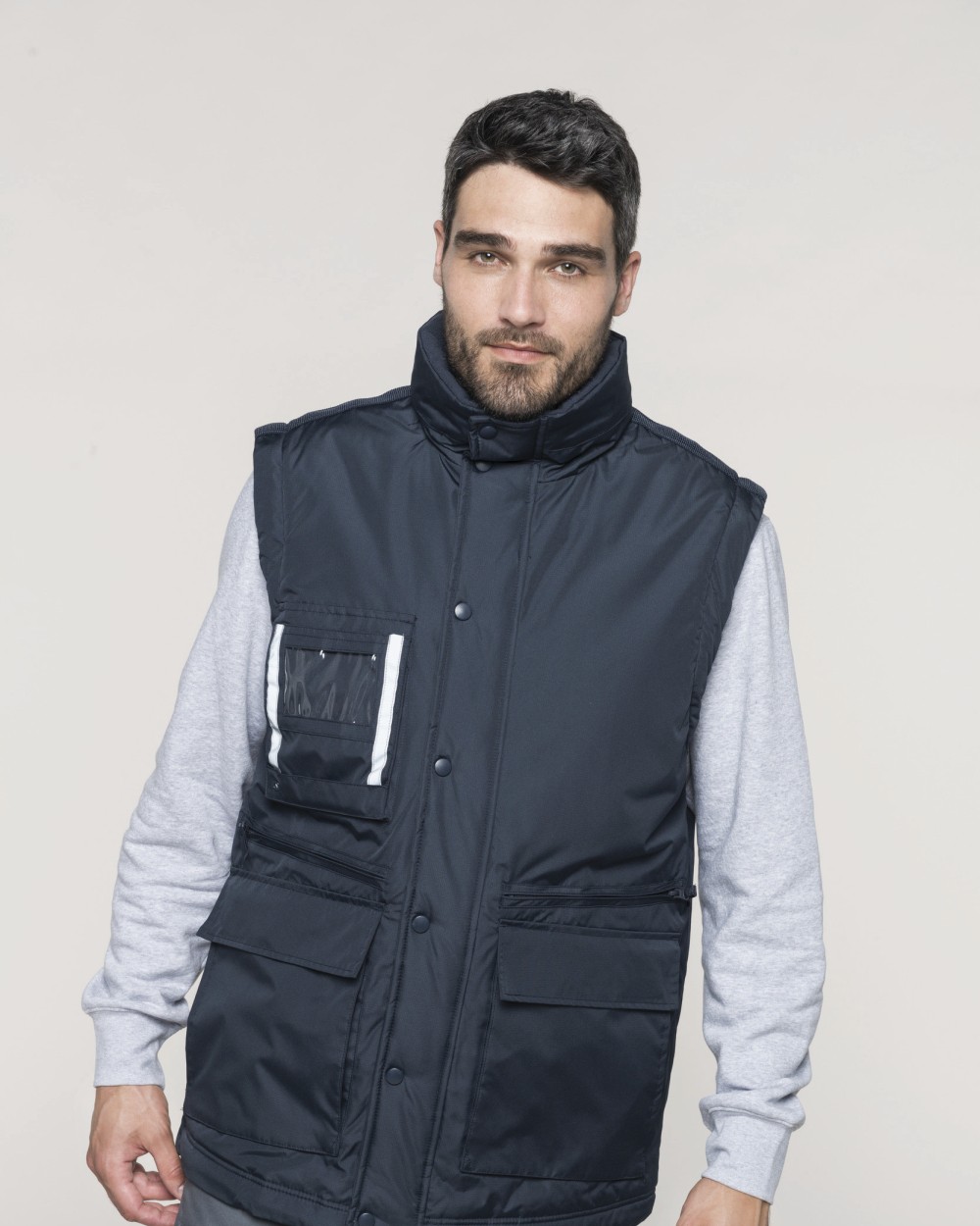 WK. DESIGNED TO WORK Workwear Parka mit abtrennbaren Ärmeln Herren Jacken personalisierbar
