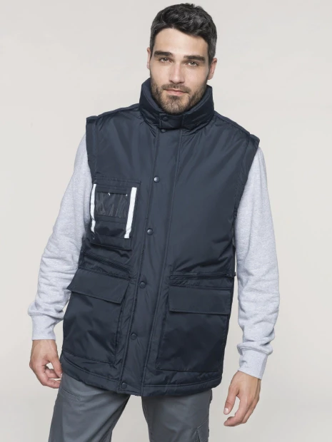 Vestes à personnaliser WK. DESIGNED TO WORK Parka workwear manches amovibles homme 