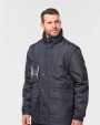 Jassen WK. DESIGNED TO WORK Workwear Parka Met Afritsbare Mouwen voor bedrukking &amp; borduring