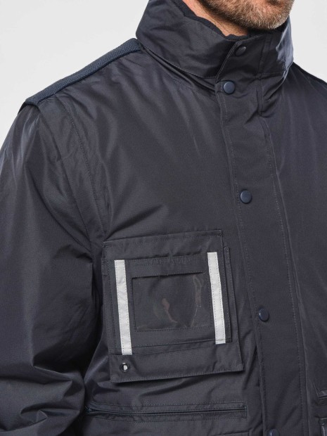 Vestes à personnaliser WK. DESIGNED TO WORK Parka workwear manches amovibles homme 