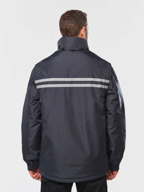 Vestes à personnaliser WK. DESIGNED TO WORK Parka workwear manches amovibles homme 