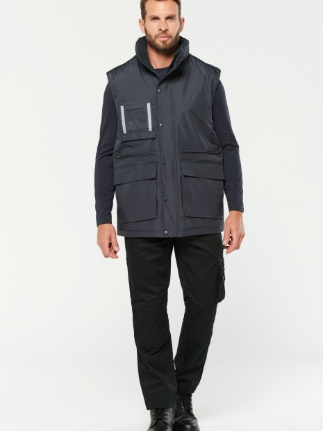 Vestes à personnaliser WK. DESIGNED TO WORK Parka workwear manches amovibles homme 