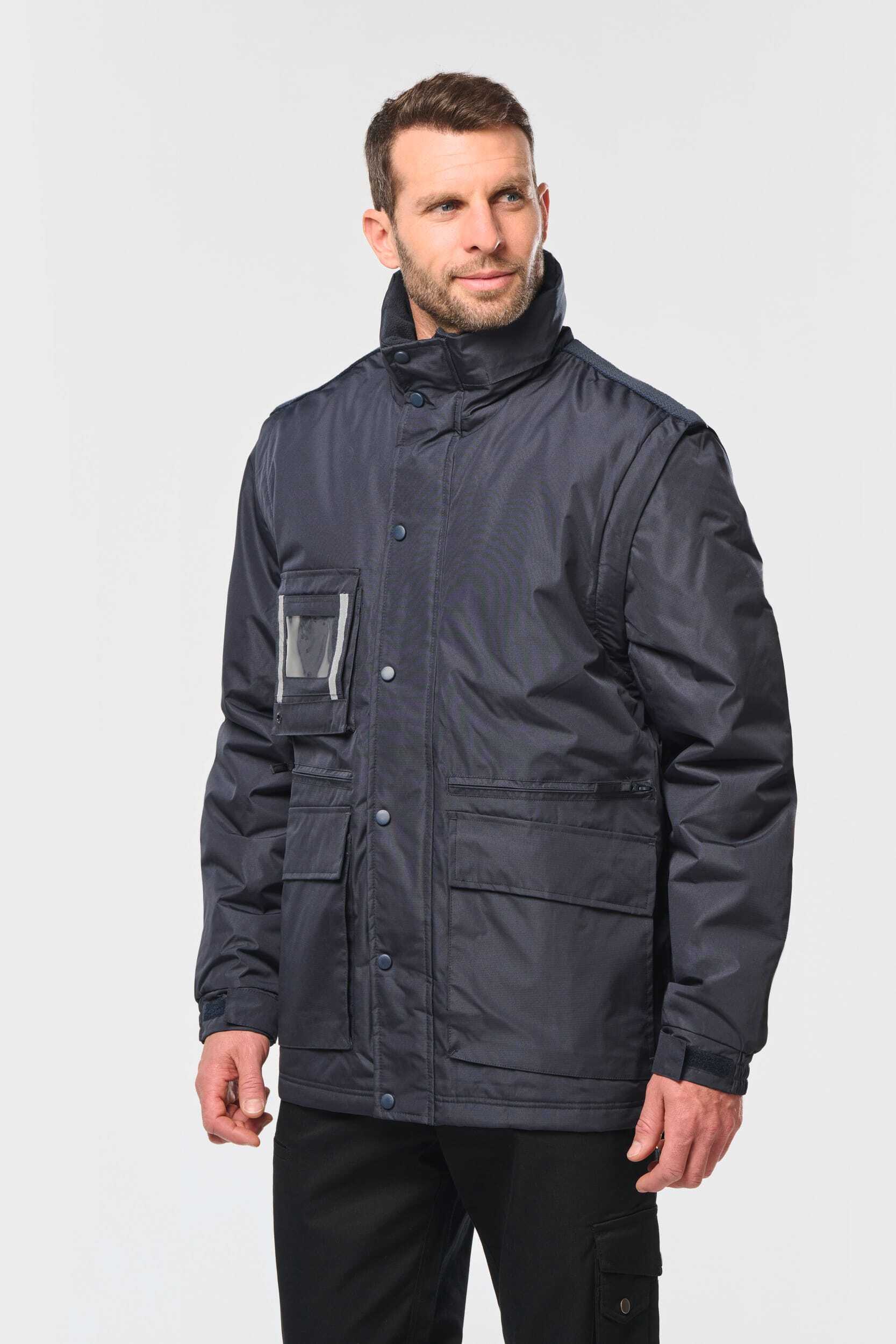 Vestes personnalisable WK. DESIGNED TO WORK Parka workwear manches amovibles homme