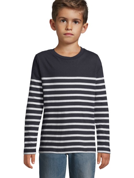 T-Shirts à personnaliser SOL'S Matelot Lsl Kids 
