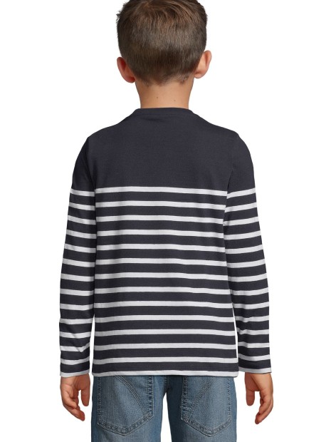 T-Shirts à personnaliser SOL'S Matelot Lsl Kids 