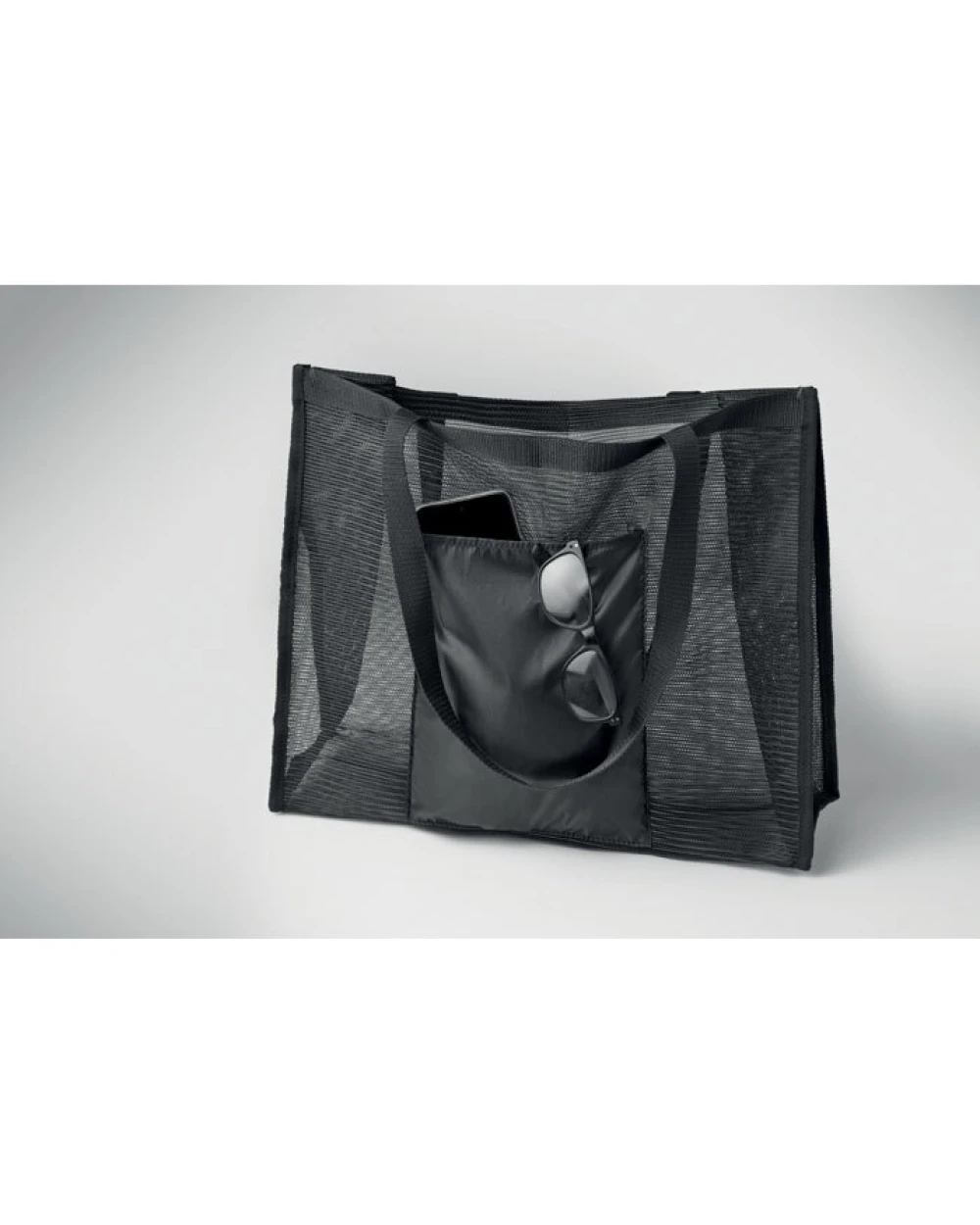 Tote bags personnalisable 4DO Sac shopping en maille RPET
