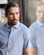Hemden J. HARVEST & FROST Indigo Bow 133 S/S 
Hemd Tailored Fit Heren voor bedrukking &amp; borduring