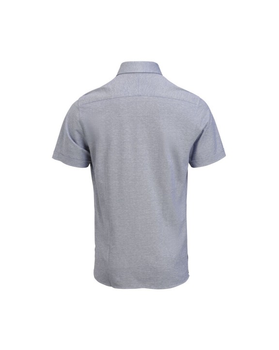 Hemden J. HARVEST & FROST Indigo Bow 133 S/S 
Hemd Tailored Fit Heren voor bedrukking &amp; borduring