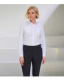 Hemden BROOK TAVERNER Dames pilotenblouse met lange mouwen voor bedrukking &amp; borduring