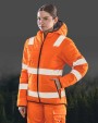 RESULT Sicherheitsjacke aus wattiertem, recyceltem Ripstop Jacken personalisierbar