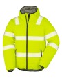 RESULT Sicherheitsjacke aus wattiertem, recyceltem Ripstop Jacken personalisierbar
