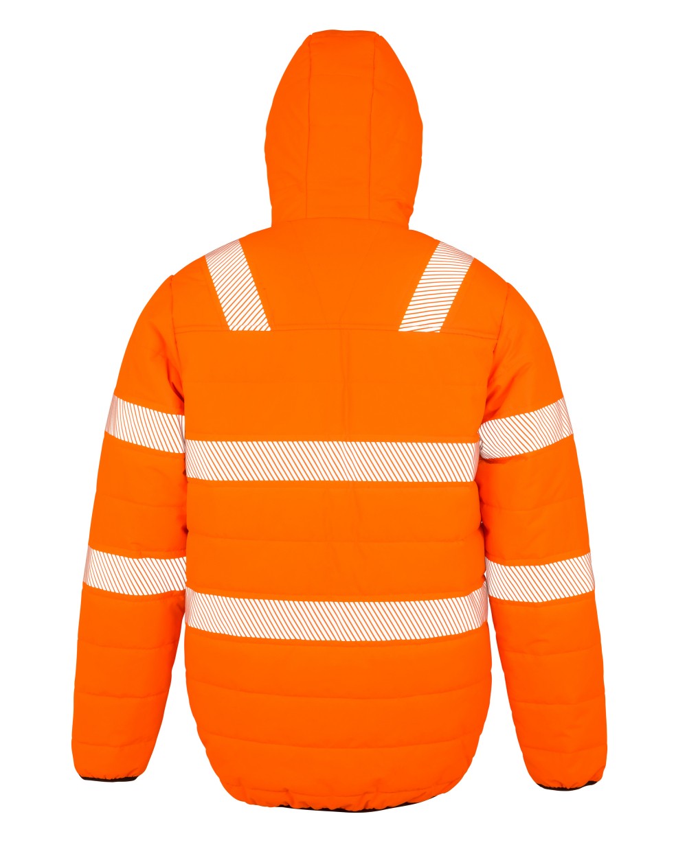 RESULT Sicherheitsjacke aus wattiertem, recyceltem Ripstop Jacken personalisierbar