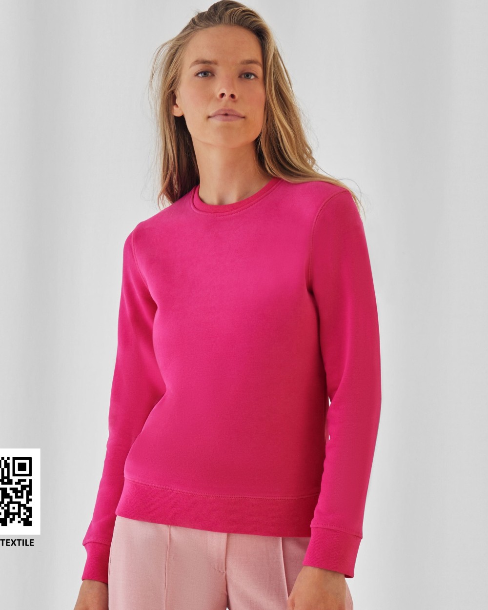 Sweaters & hoodies B&C B&C QUEEN CREW NECK voor bedrukking &amp; borduring