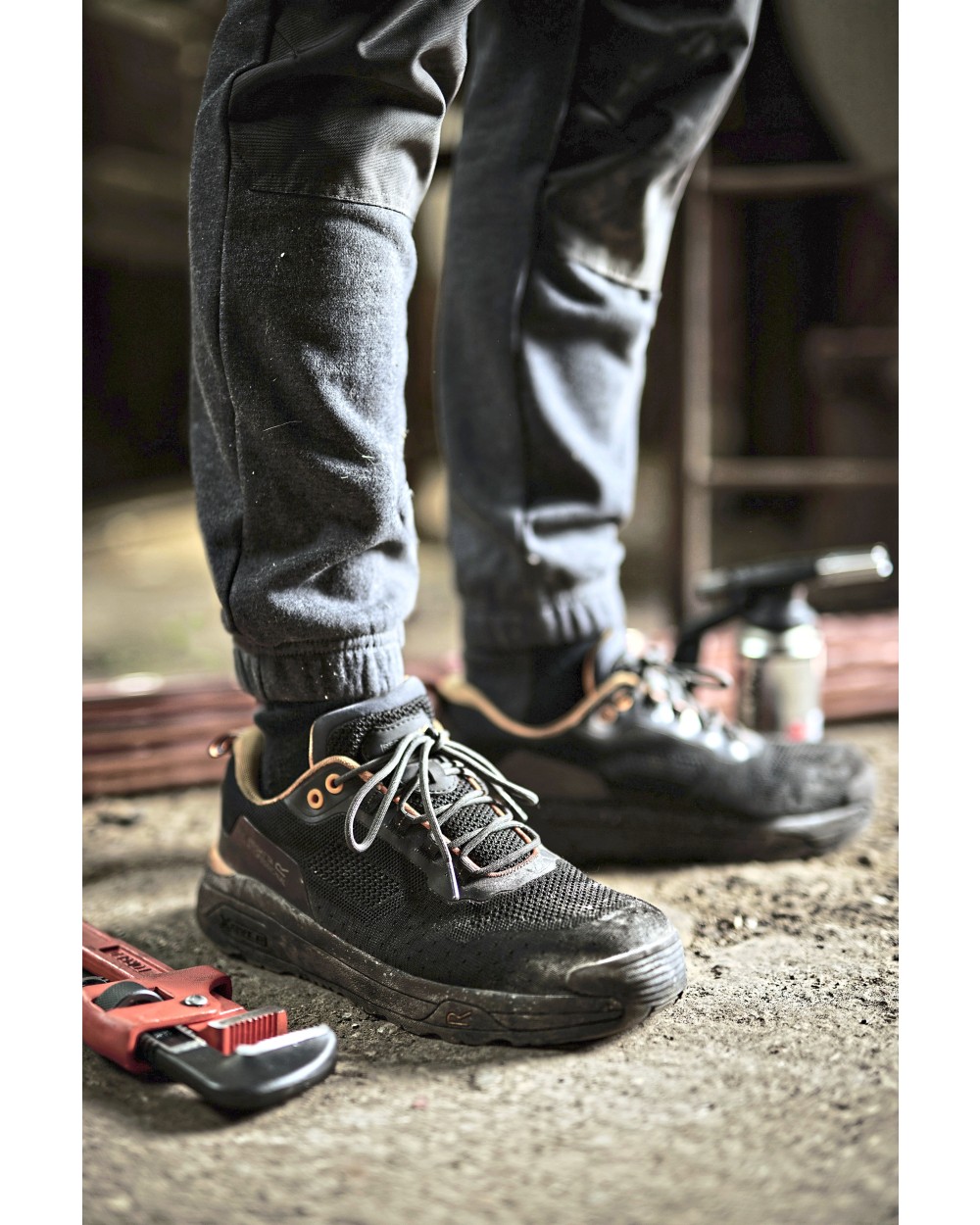 REGATTA Crossfort S1 X-Over Metal-Free Safety Trainer Zubehör personalisierbar