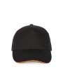 K-UP Casquette avec sandwich contrasté - 5 panneaux /api/colors/a825d0cb-4b81-4fb3-8c4e-0cffe2e80eec personnalisable