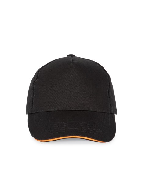 K-UP Casquette avec sandwich contrasté - 5 panneaux /api/colors/a825d0cb-4b81-4fb3-8c4e-0cffe2e80eec personnalisable