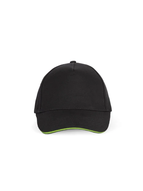 K-UP Casquette avec sandwich contrasté - 5 panneaux /api/colors/8ac0e83a-0753-4214-93bd-d7d079ccdcca personnalisable