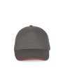 K-UP Casquette avec sandwich contrasté - 5 panneaux /api/colors/13eeea30-c09b-4f49-8f15-489bb7432d10 personnalisable