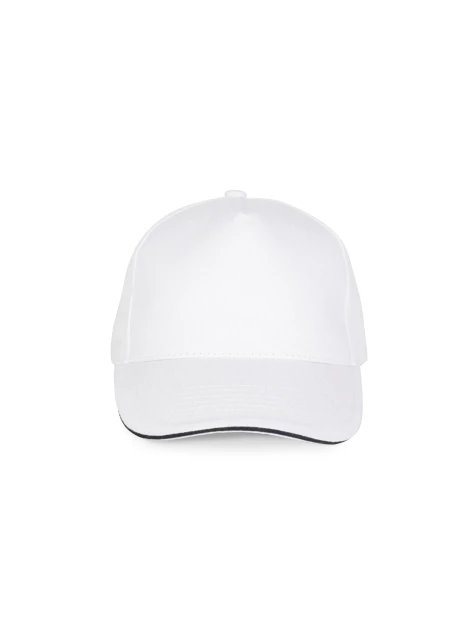 K-UP Casquette avec sandwich contrasté - 5 panneaux /api/colors/7106f99d-2e20-4f66-8e9f-e598d6240563 personnalisable