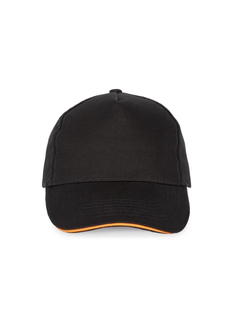 K-UP Casquette avec sandwich contrasté - 5 panneaux /api/colors/a825d0cb-4b81-4fb3-8c4e-0cffe2e80eec personnalisable