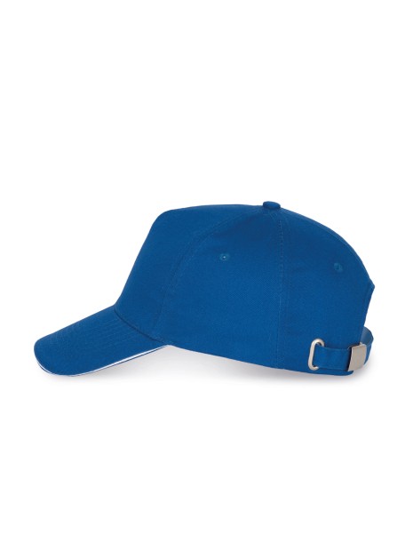 K-UP Casquette avec sandwich contrasté - 5 panneaux /api/colors/98419da2-a7d0-4737-93fd-8caf97c50292 personnalisable