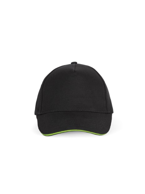 K-UP Casquette avec sandwich contrasté - 5 panneaux /api/colors/8ac0e83a-0753-4214-93bd-d7d079ccdcca personnalisable