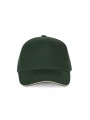 K-UP Casquette avec sandwich contrasté - 5 panneaux  personnalisable