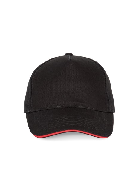 K-UP Casquette avec sandwich contrasté - 5 panneaux /api/colors/b084ccc6-964d-4c40-a33e-0f276869188a personnalisable