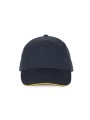 K-UP Casquette avec sandwich contrasté - 5 panneaux /api/colors/88cba4a0-0ac1-4e82-af5d-b00e170011fe personnalisable