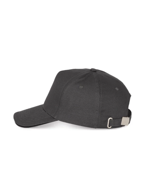 K-UP Casquette avec sandwich contrasté - 5 panneaux /api/colors/c0516c5c-fff4-4a12-baeb-6132621adf32 personnalisable