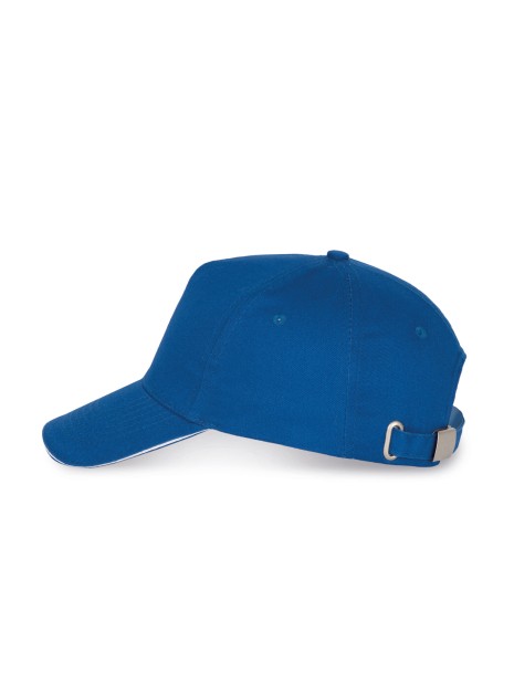 K-UP Casquette avec sandwich contrasté - 5 panneaux /api/colors/98419da2-a7d0-4737-93fd-8caf97c50292 personnalisable