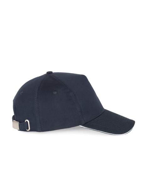 K-UP Casquette avec sandwich contrasté - 5 panneaux /api/colors/ac3617f1-55b6-4cce-bc08-bb5c08d2e5bf personnalisable