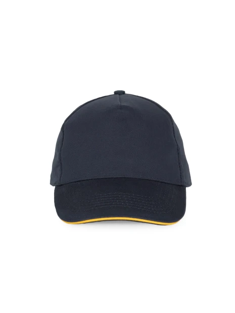 K-UP Casquette avec sandwich contrasté - 5 panneaux /api/colors/88cba4a0-0ac1-4e82-af5d-b00e170011fe personnalisable
