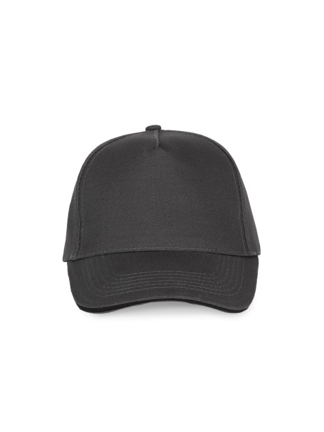 K-UP Casquette avec sandwich contrasté - 5 panneaux /api/colors/c0516c5c-fff4-4a12-baeb-6132621adf32 personnalisable