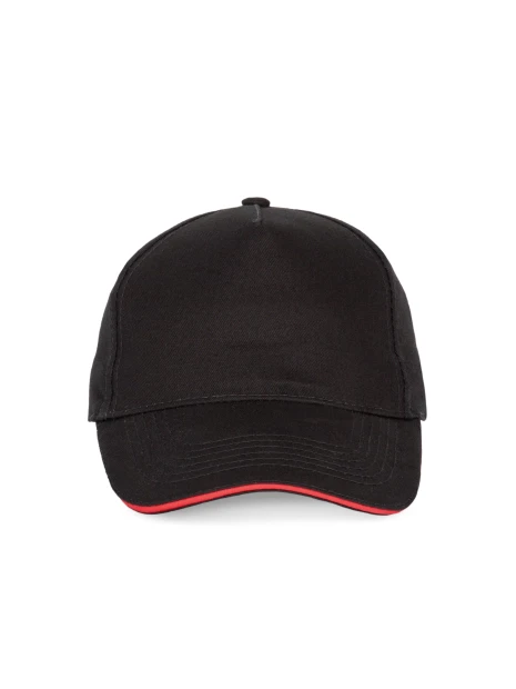 K-UP Casquette avec sandwich contrasté - 5 panneaux /api/colors/b084ccc6-964d-4c40-a33e-0f276869188a personnalisable