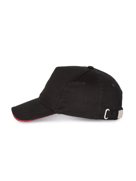 K-UP Casquette avec sandwich contrasté - 5 panneaux /api/colors/b084ccc6-964d-4c40-a33e-0f276869188a personnalisable