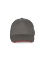 K-UP Casquette avec sandwich contrasté - 5 panneaux /api/colors/13eeea30-c09b-4f49-8f15-489bb7432d10 personnalisable