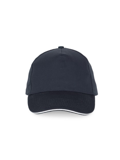 K-UP Casquette avec sandwich contrasté - 5 panneaux /api/colors/ac3617f1-55b6-4cce-bc08-bb5c08d2e5bf personnalisable