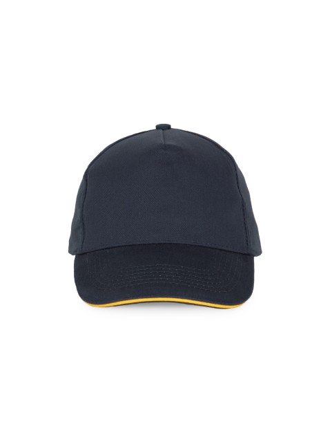 K-UP Casquette avec sandwich contrasté - 5 panneaux /api/colors/88cba4a0-0ac1-4e82-af5d-b00e170011fe personnalisable