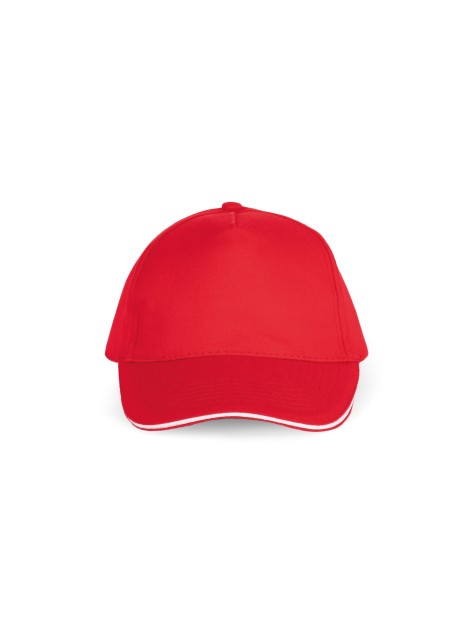 K-UP Casquette avec sandwich contrasté - 5 panneaux /api/colors/b7356eda-6c72-4d03-829c-6a61c9e04b1f personnalisable