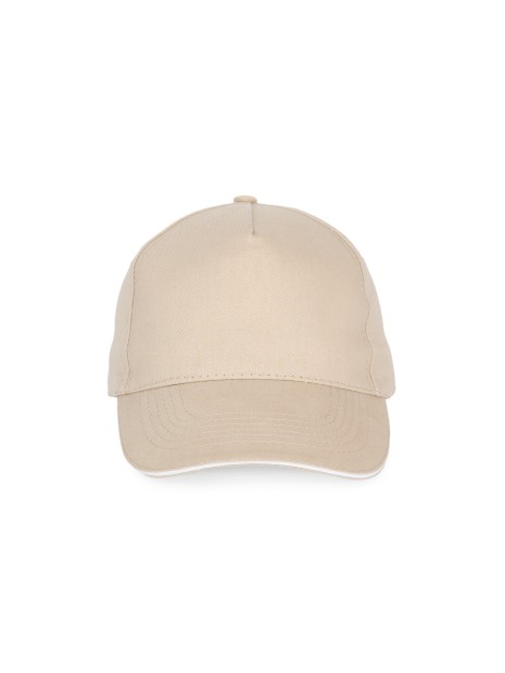 K-UP Casquette avec sandwich contrasté - 5 panneaux /api/colors/6bb7e579-d0cc-43d7-bcac-e05017ea670b personnalisable