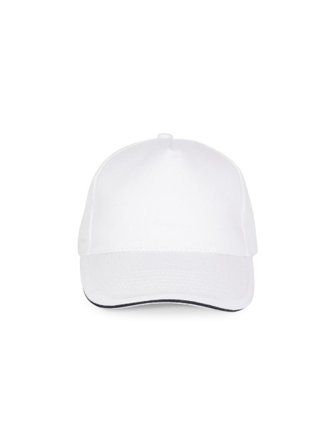 K-UP Casquette avec sandwich contrasté - 5 panneaux /api/colors/7106f99d-2e20-4f66-8e9f-e598d6240563 personnalisable