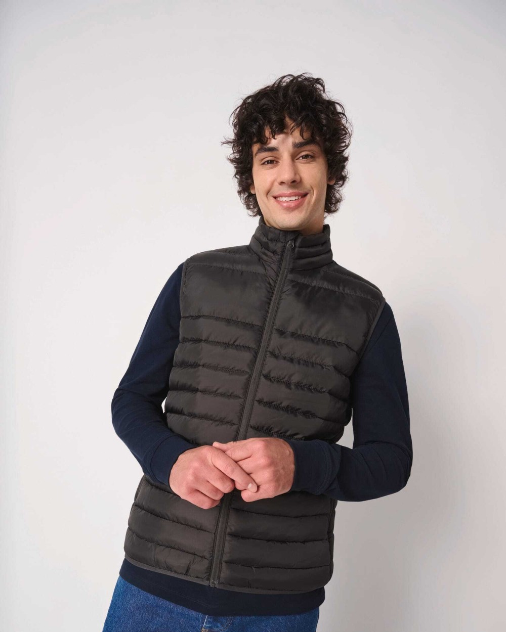 Jassen IDEAL BASIC BRAND Gewatteerde heren bodywarmer voor bedrukking &amp; borduring
