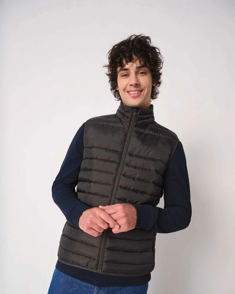 Jassen IDEAL BASIC BRAND Gewatteerde heren bodywarmer voor bedrukking &amp; borduring