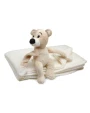 Plaids personnalisable 4DO Couverture polaire avec ours