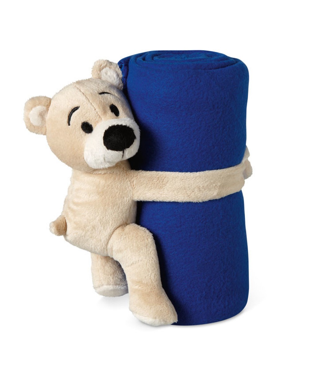 Plaids personnalisable 4DO Couverture polaire avec ours