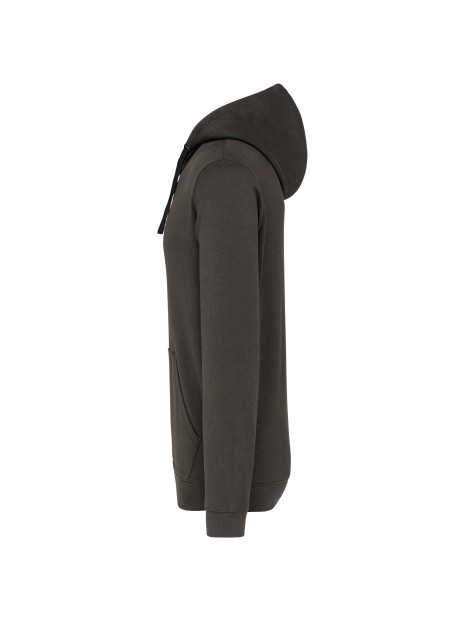 KARIBAN Sweat-shirt capuche contrastée homme /api/colors/c0516c5c-fff4-4a12-baeb-6132621adf32 personnalisable