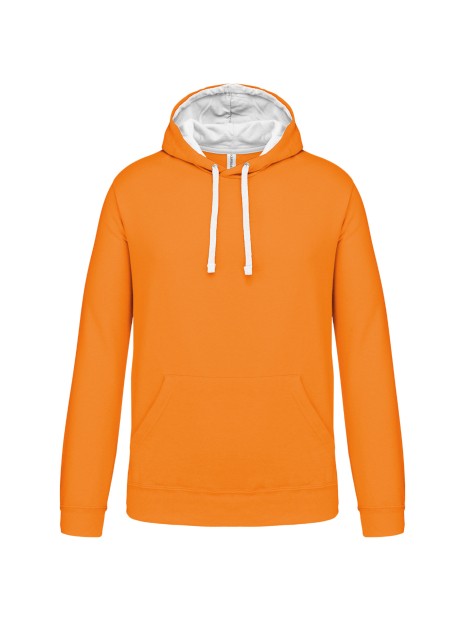 KARIBAN Sweat-shirt capuche contrastée homme /api/colors/141fcc8d-c1f3-46fd-852f-78285a6322ae personnalisable
