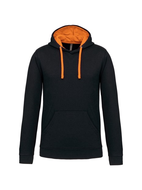 KARIBAN Sweat-shirt capuche contrastée homme /api/colors/a825d0cb-4b81-4fb3-8c4e-0cffe2e80eec personnalisable