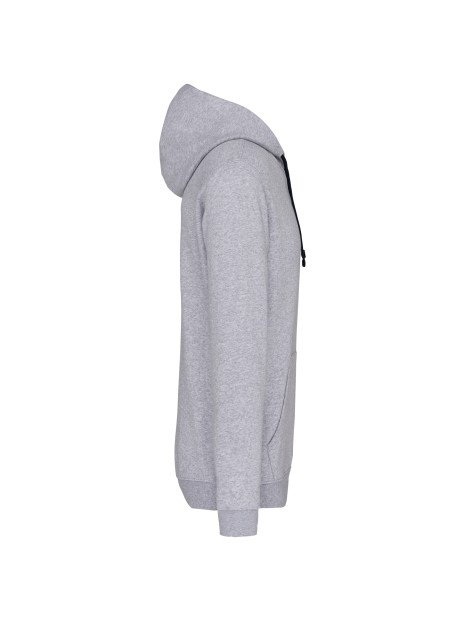 KARIBAN Sweat-shirt capuche contrastée homme /api/colors/1976eb1a-f99c-4dca-a395-73968b964f05 personnalisable